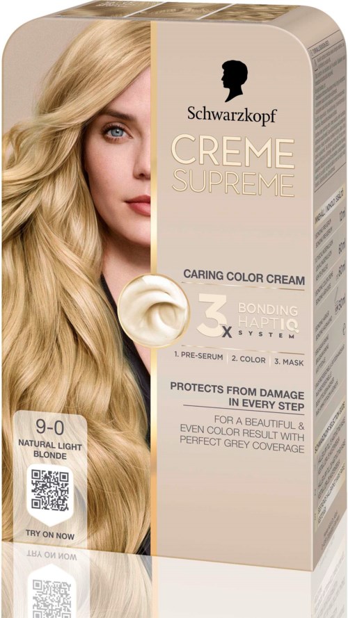 Schwarzkopf Creme Supreme 9-0 Natural Light Blonde