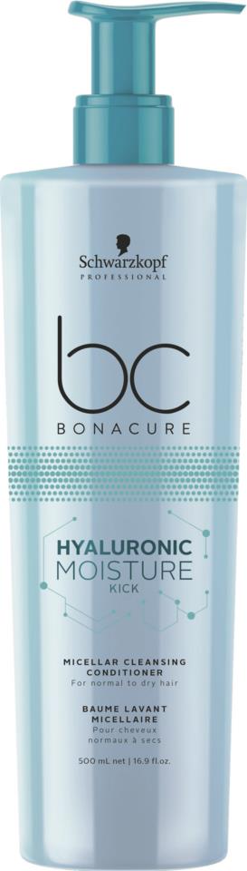 Schwarzkopf Professional BC Bonacure Hyaluronic Moisture Kick Micellar Cleansing Conditioner 500 ml