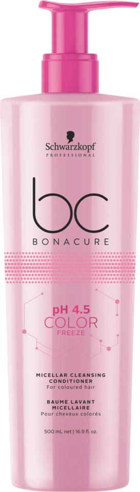 Schwarzkopf Professional BC Bonacure pH4.5 Color Freeze Micellar Cleansing Conditioner 500 ml