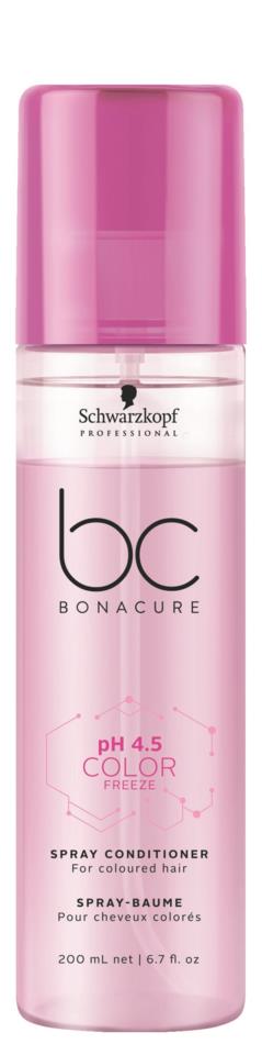 Schwarzkopf Professional BC Bonacure pH4.5 Color Freeze Spray Conditioner 200 ml