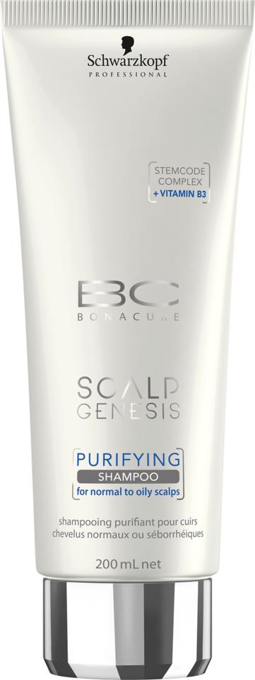 Schwarzkopf Professional BC Bonacure Scalp Genesis Purifying Shampoo 200 ml