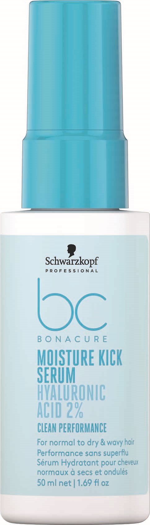 Schwarzkopf Professional BC Bonacure Moisture Kick Serum Hyaluronic ACID 2% 50 ml