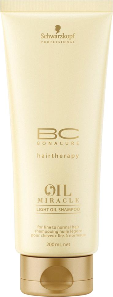 Schwarzkopf Professional BC Bonacure Oil Miracle Light Shampoo 200ml