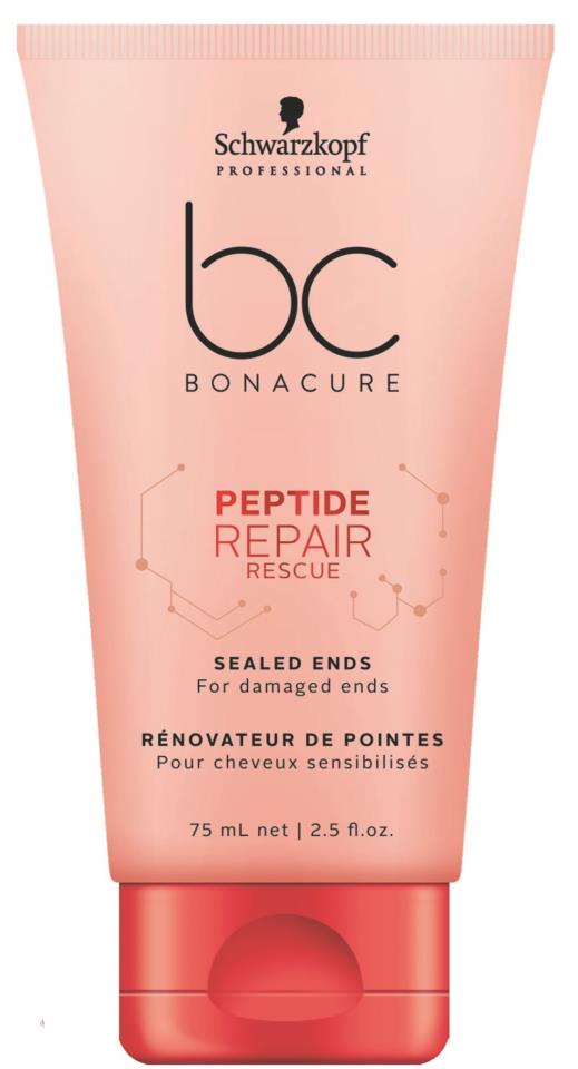Schwarzkopf Professional BC Peptide Repair Rescue Sealed Ends 75 ml