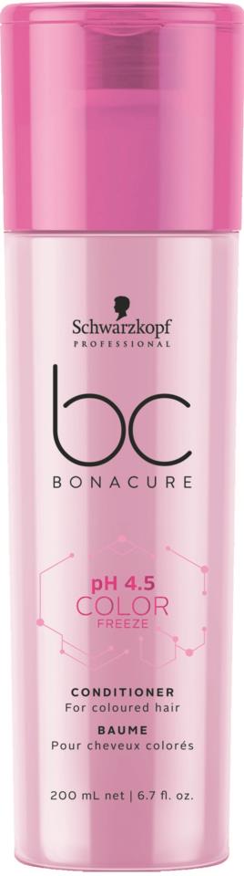 Schwarzkopf Professional BC pH4.5 Color Freeze Conditioner 200 ml