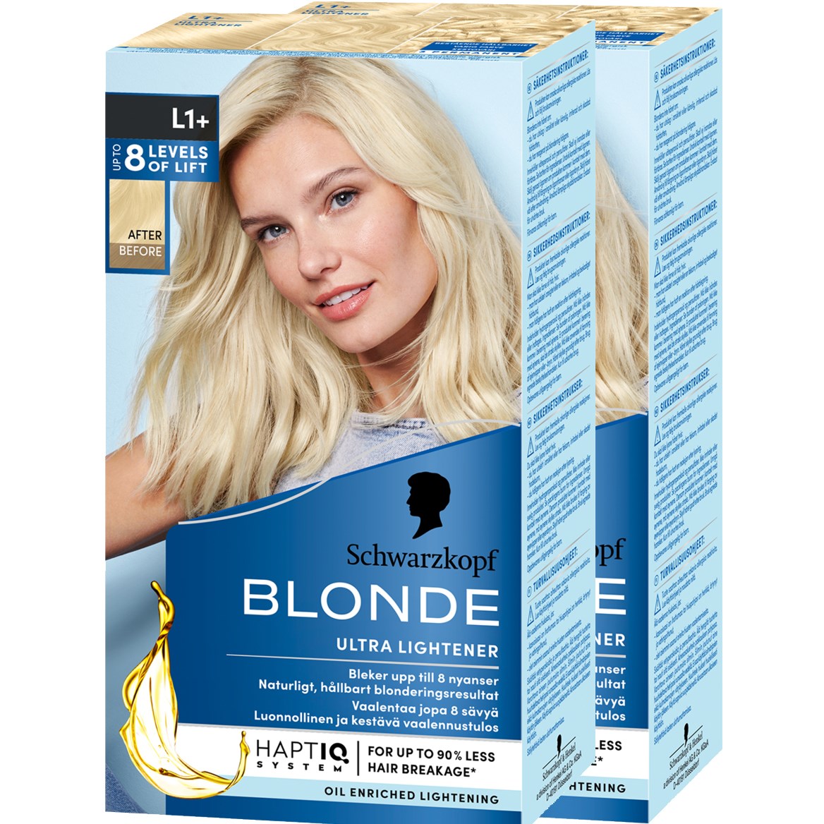 Schwarzkopf Schwarzkopf Blonde L1+ Blondering-2 pack
