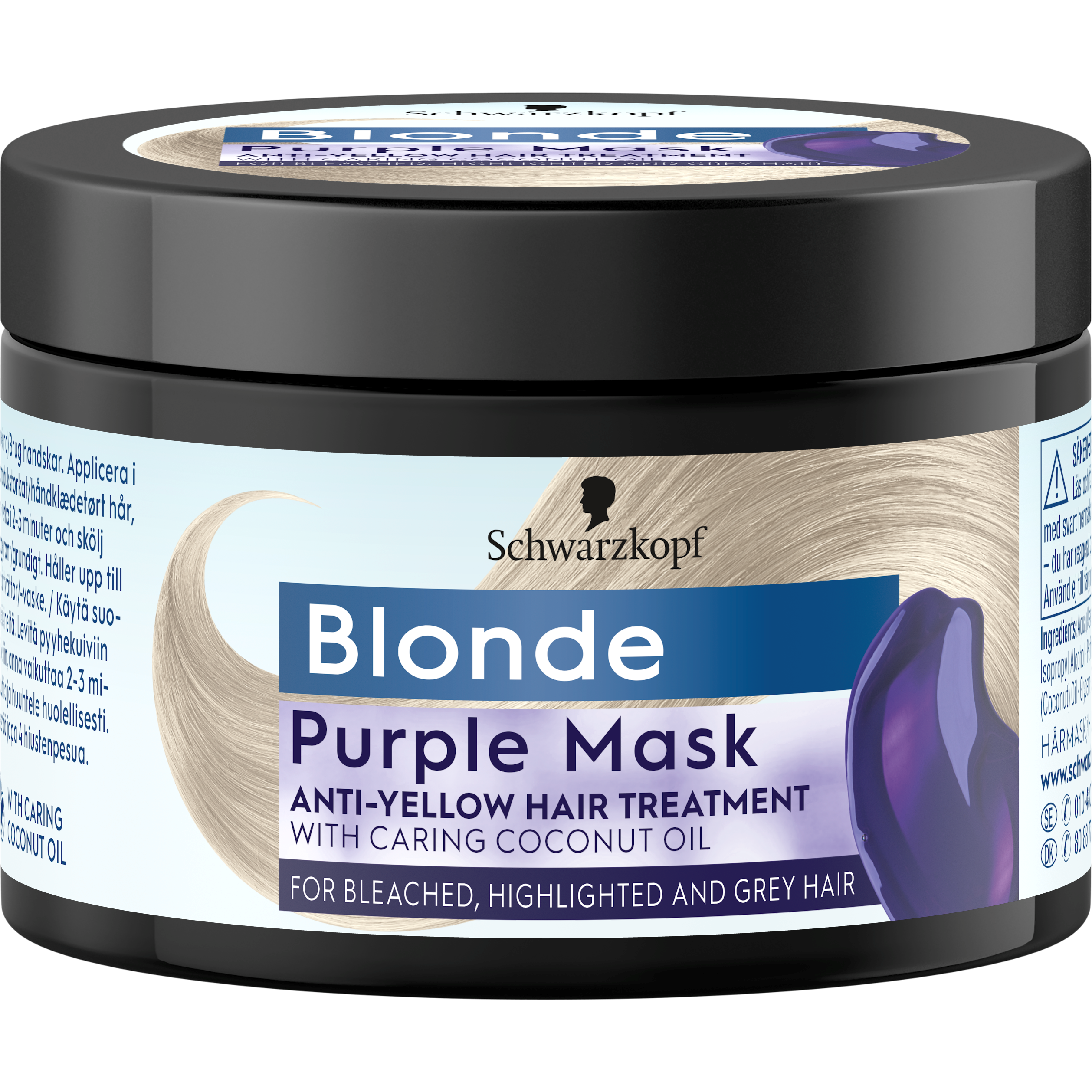 Zdjęcia - Szampon Schwarzkopf Blonde Purple Mask - Maska do włosów 150 ml 