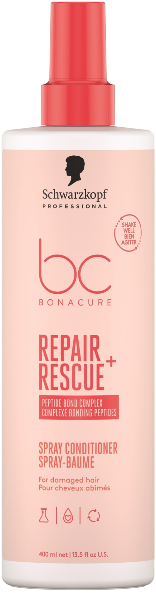 Schwarzkopf Professional BC Bonacure Repair Rescue+ Spray Conditioner 400 ml