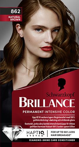Schwarzkopf Brillance Intensive Color Creme 862 Natural Brown