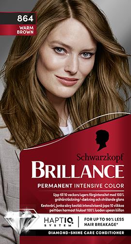 Landelijk Geliefde Oswald Schwarzkopf Brillance Hair Color 864 Warm Brown | lyko.com