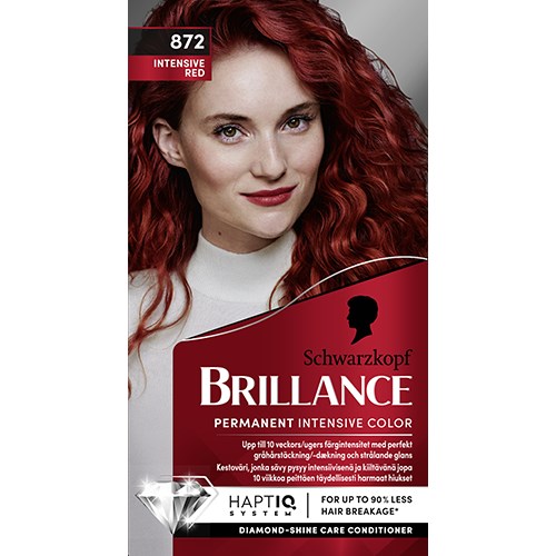 Bilde av Schwarzkopf Brillance Hair Color 872 Intense Red