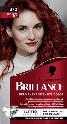 Schwarzkopf Brillance Intensive Color Creme 872 Intense Red