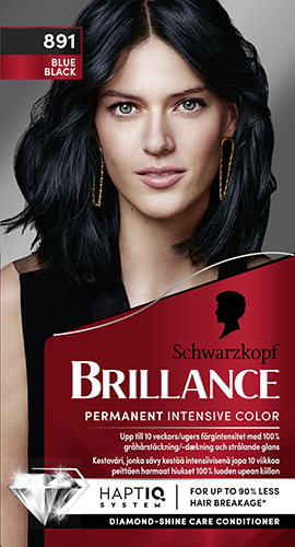 Schwarzkopf Brillance Intensive Color Creme 890 Black