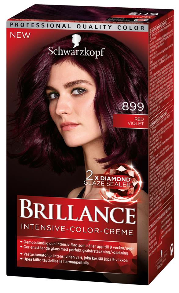 Schwarzkopf Brillance Intensive Color Creme 899 Red Violet