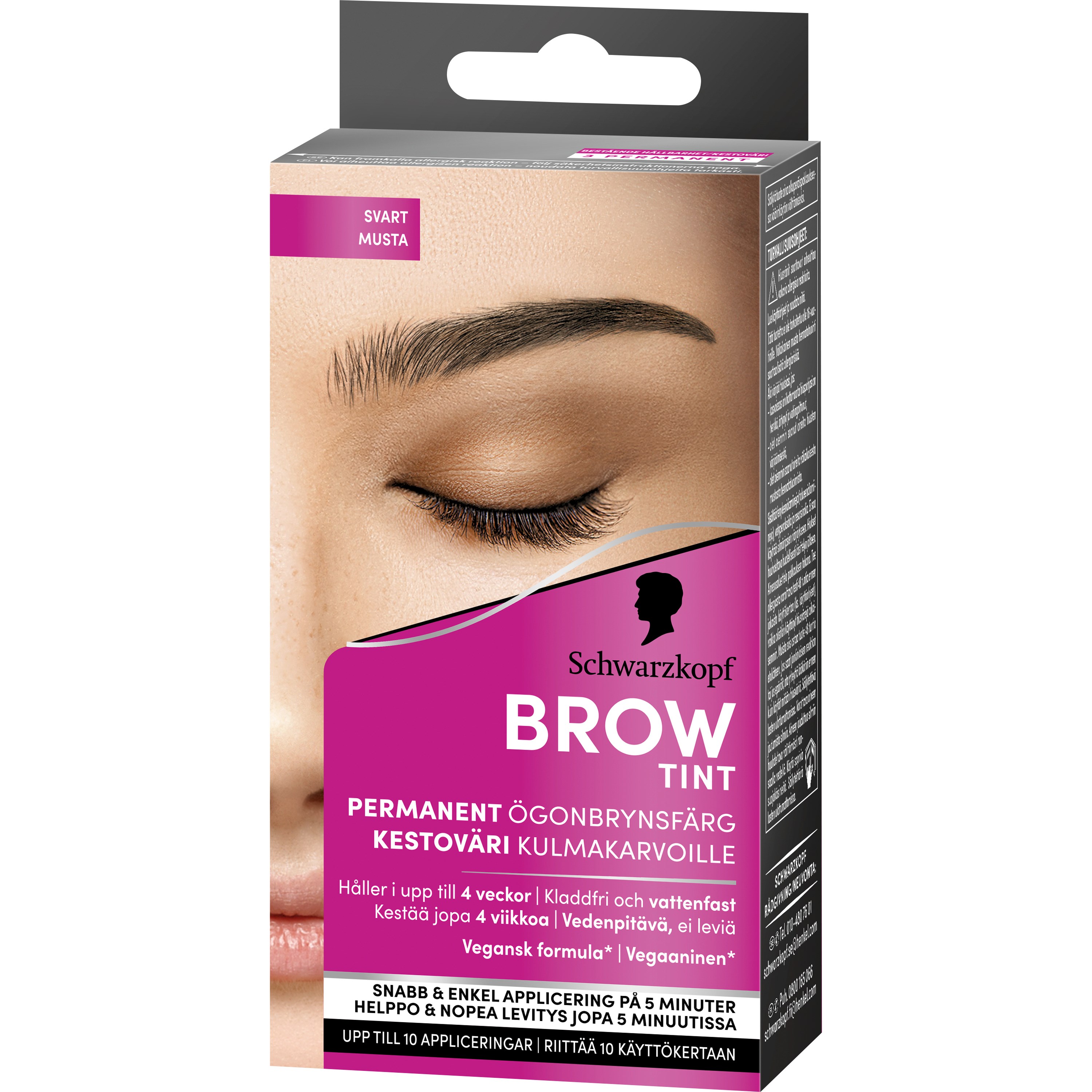 Schwarzkopf Brow Tint Black billede
