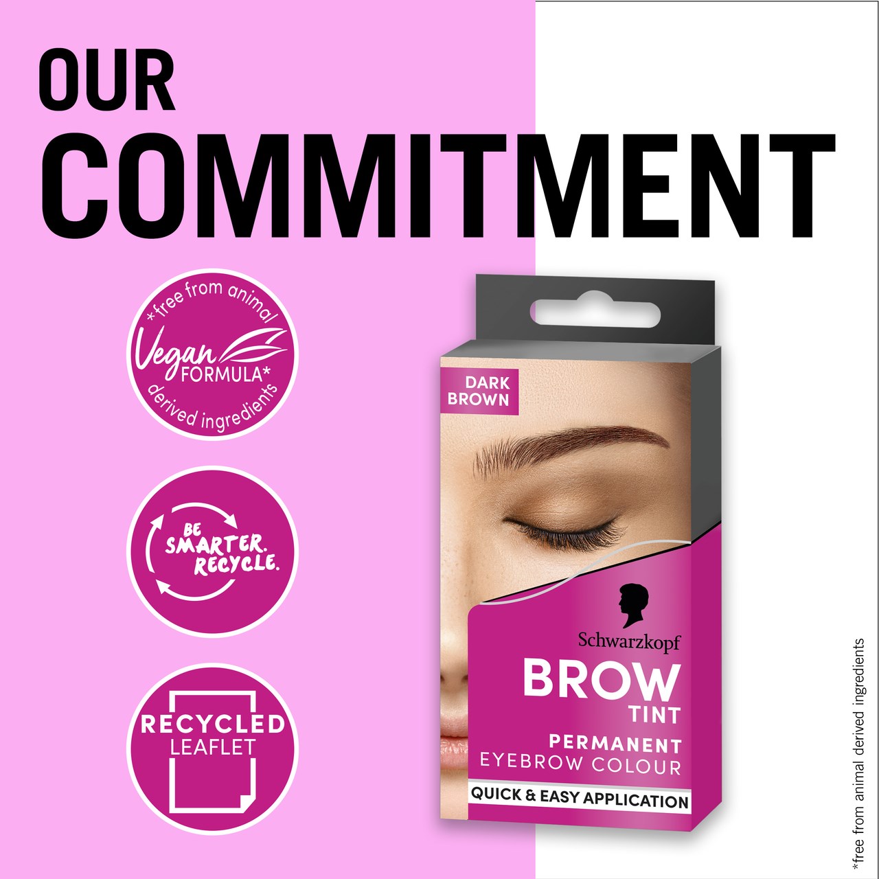 Schwarzkopf Brow Tint Dark Brown (obrázok 5)