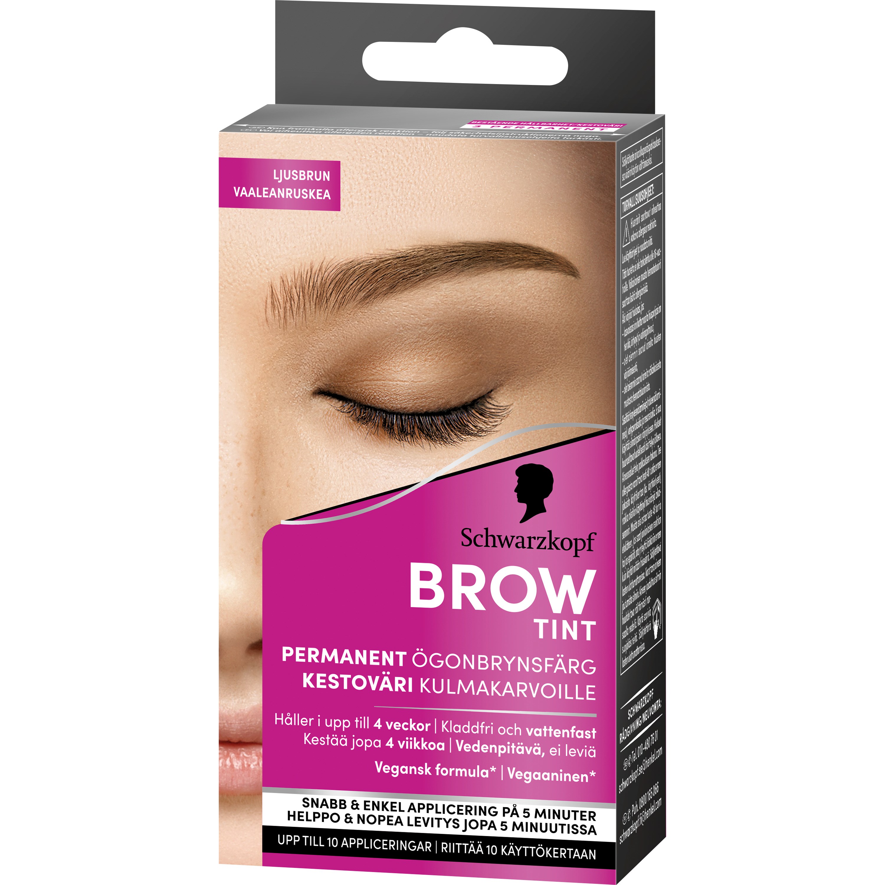 Schwarzkopf Brow Tint Light Brown billede