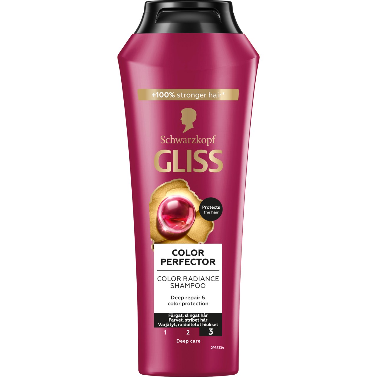 Läs mer om Schwarzkopf Gliss Color Radiance Shampoo Color Perfector 250 ml