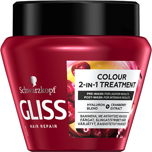 Läs mer om Schwarzkopf Gliss Colour Treatment 2in1 300 ml