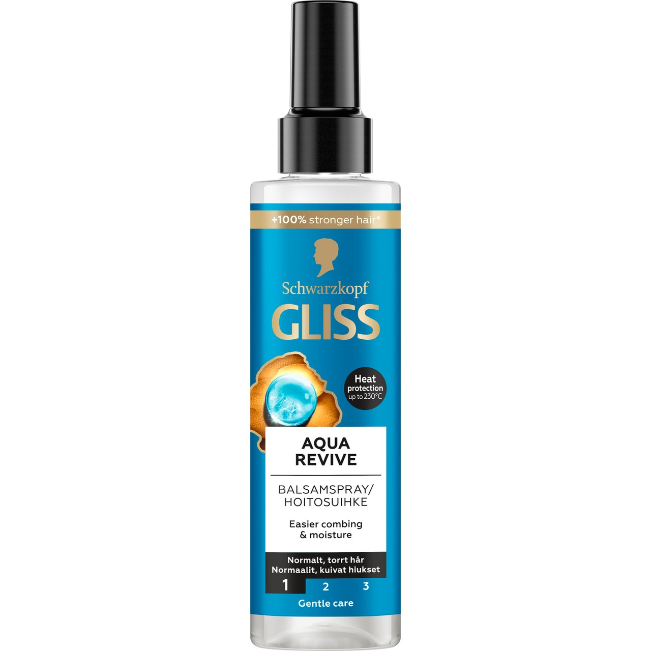 Läs mer om Schwarzkopf Gliss Express-Repair-Conditioner Spray Aqua Revive 200 ml