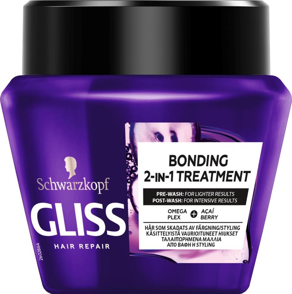 Schwarzkopf Gliss Fiber Therapy Bonding Seal Mask 300ml