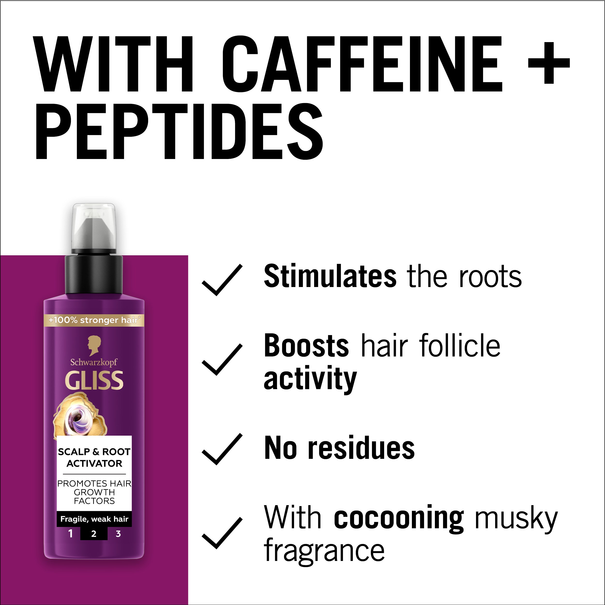 Schwarzkopf Gliss Full Hair Wonder Scalp & Root Activator 100 ml (obrázok 4)