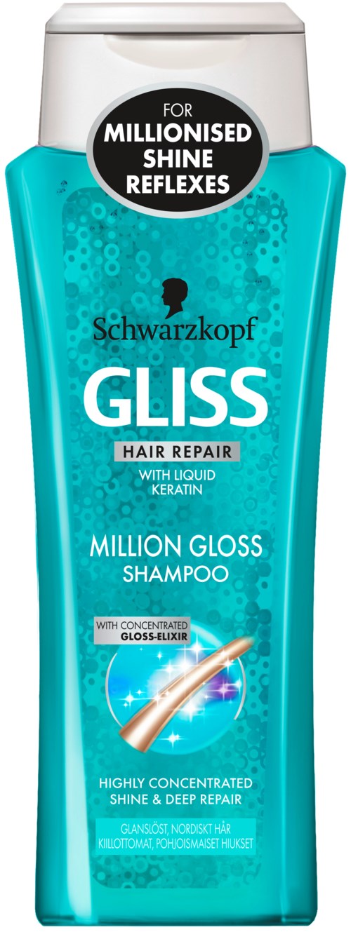 Schwarzkopf Gliss Gliss Million Gloss Shampoo 250 ml