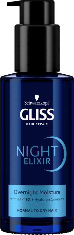 Schwarzkopf Gliss Night Elixir Overnight Moisture 100 ml