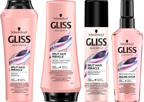 Schwarzkopf Gliss Split Hair Miracle Bundle Lyko Com