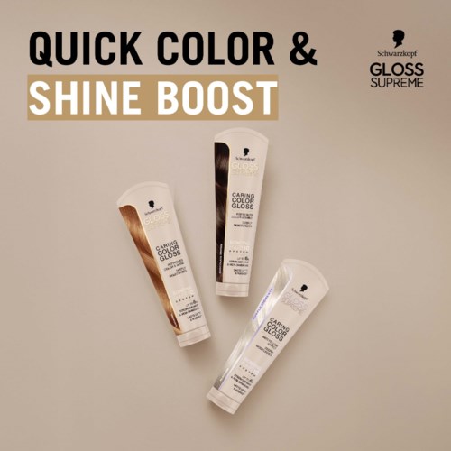 Schwarzkopf Creme Supreme Gloss Supreme Caring Color Gloss Chocolate Brown