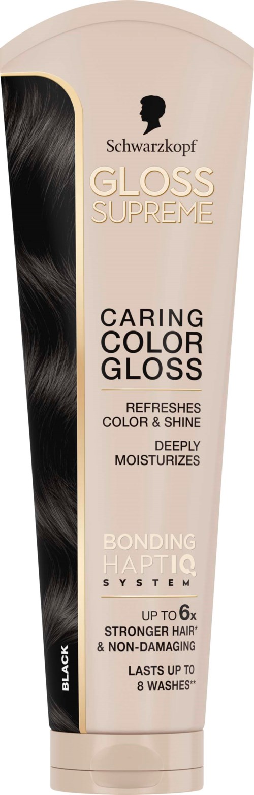 Schwarzkopf Creme Supreme Gloss Supreme Caring Color Gloss Black