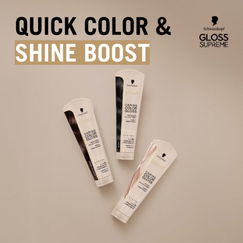 Schwarzkopf Creme Supreme Gloss Supreme Caring Color Gloss Black
