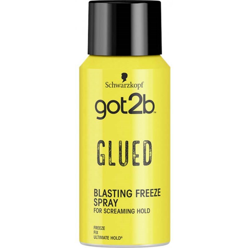 Läs mer om Schwarzkopf Got2b Glued Blasting Freeze Hairspray Mini Travel Size 10