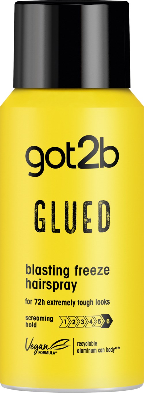 got2b Glued Blasting Freeze Hairspray Mini Travel Size 100 ml