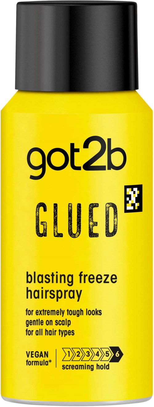 got2b got2b Glued Blasting Freeze Hairspray Mini Travel Size 100 ml