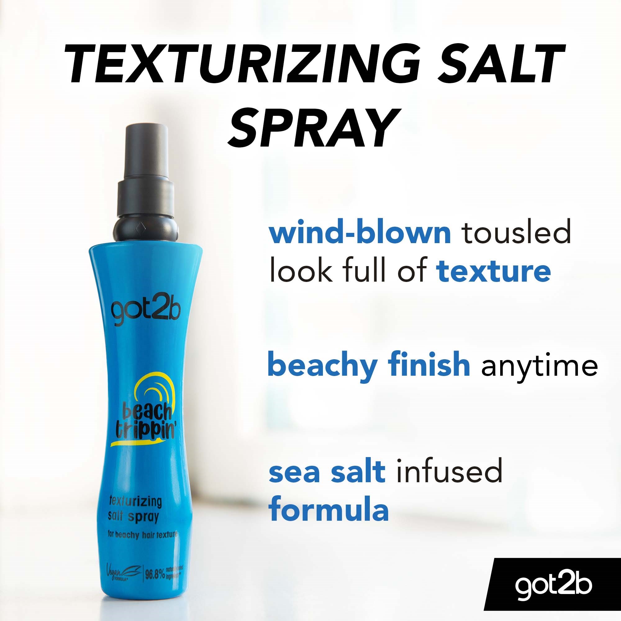 Schwarzkopf Got2b Beach matt Salt spray 200 ml (obrázok 3)