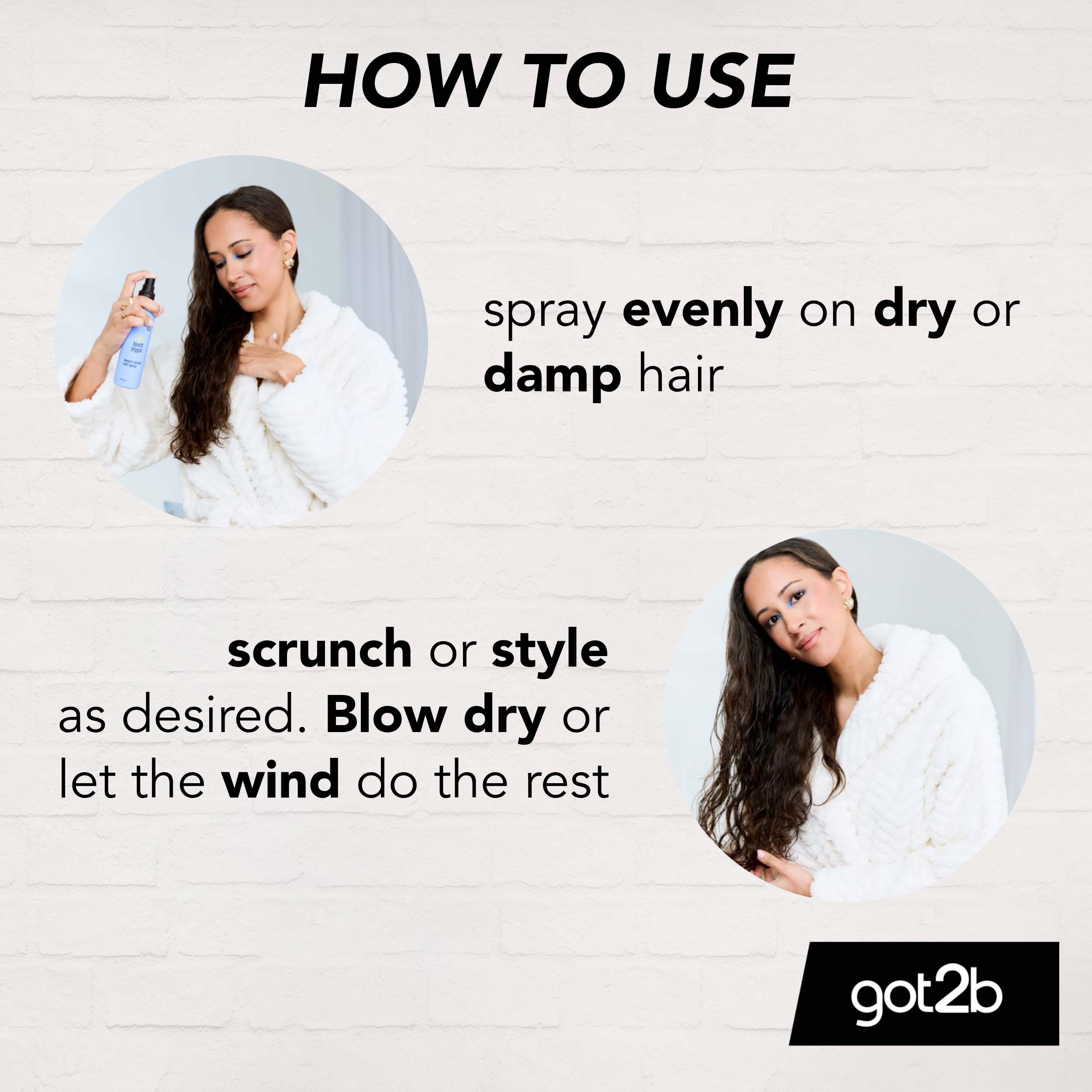 got2b Beach Matt Texturizing Salt Spray 200 ml (zdjęcie 3)
