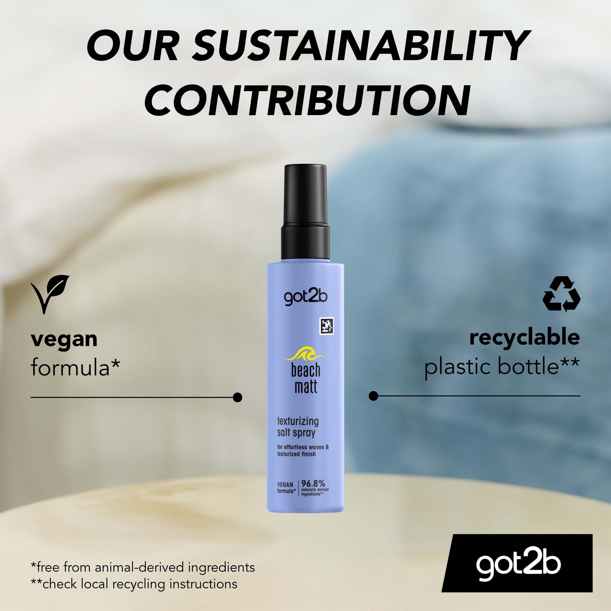 got2b Beach Matt Texturizing Salt Spray 200 ml (zdjęcie 6)