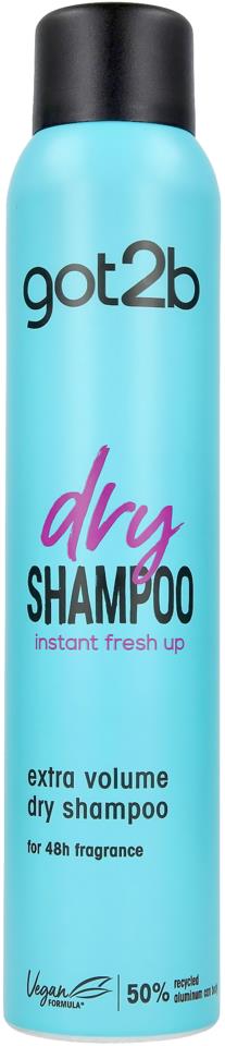 Schwarzkopf Got2b Fresh it Up Dry Shampoo Volume 200ml
