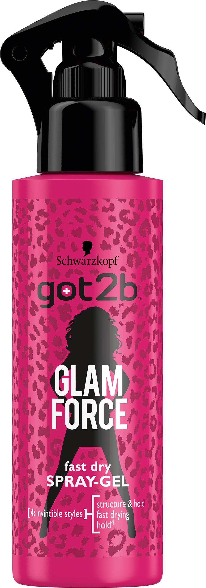 Schwarzkopf Got2B Glam Force Spray-Gel 150 ml | lyko.com