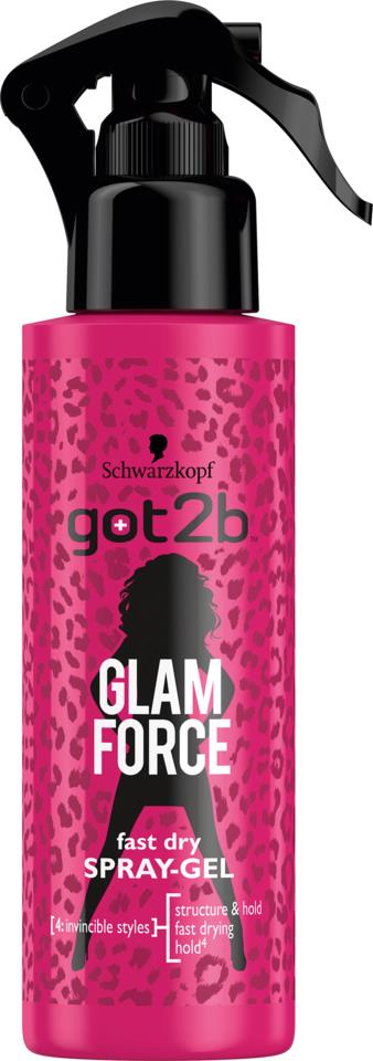 Schwarzkopf Got2b Glam Force Spray-Gel