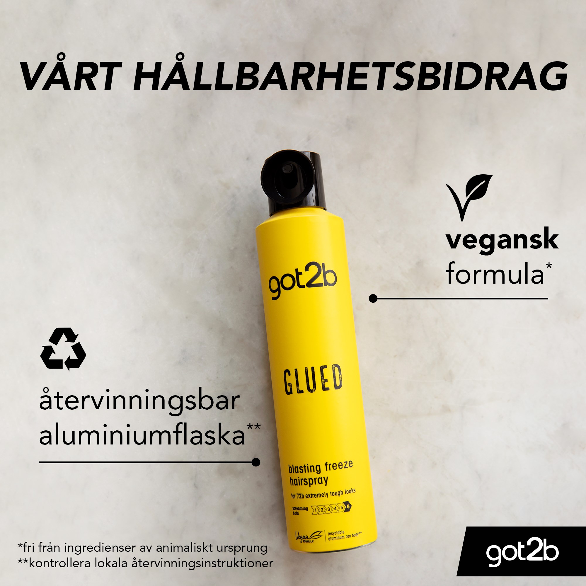 Schwarzkopf Got2b Glued Blasting Spray 300 ml (obrázok 6)