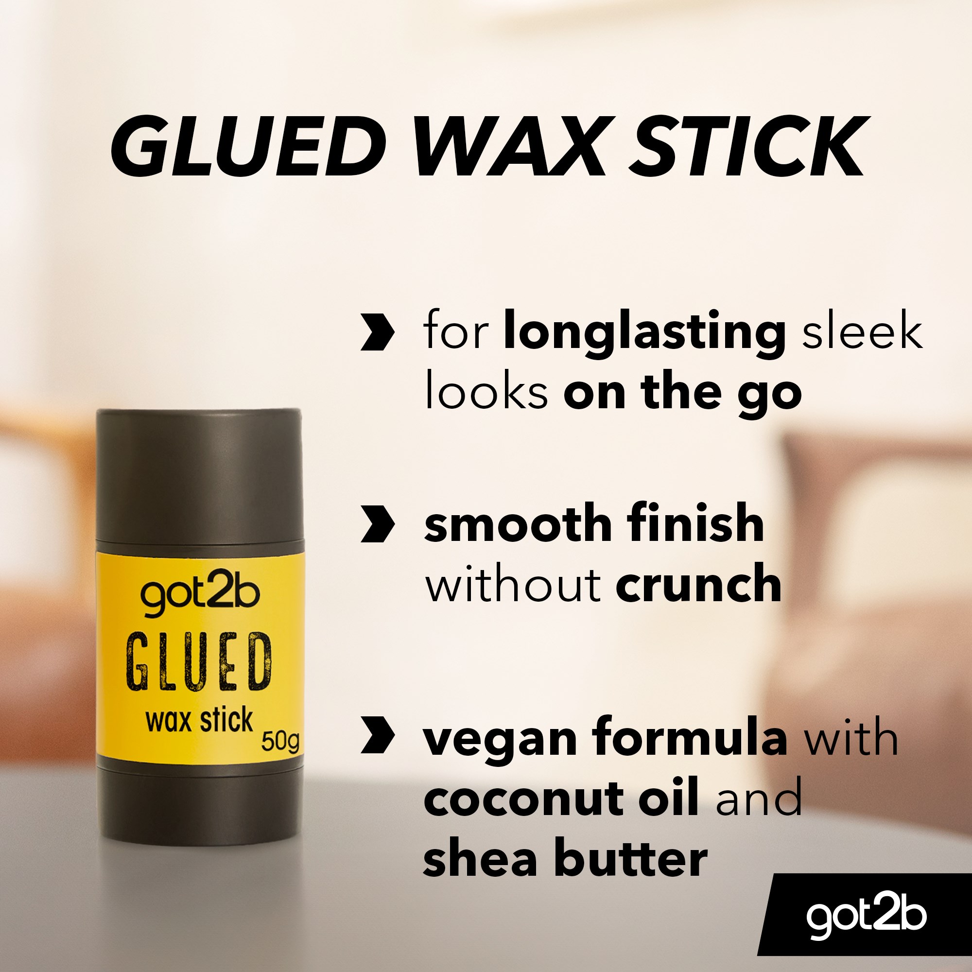 Schwarzkopf Got2b Glued Wax Stick 50 ml (obrázok 3)