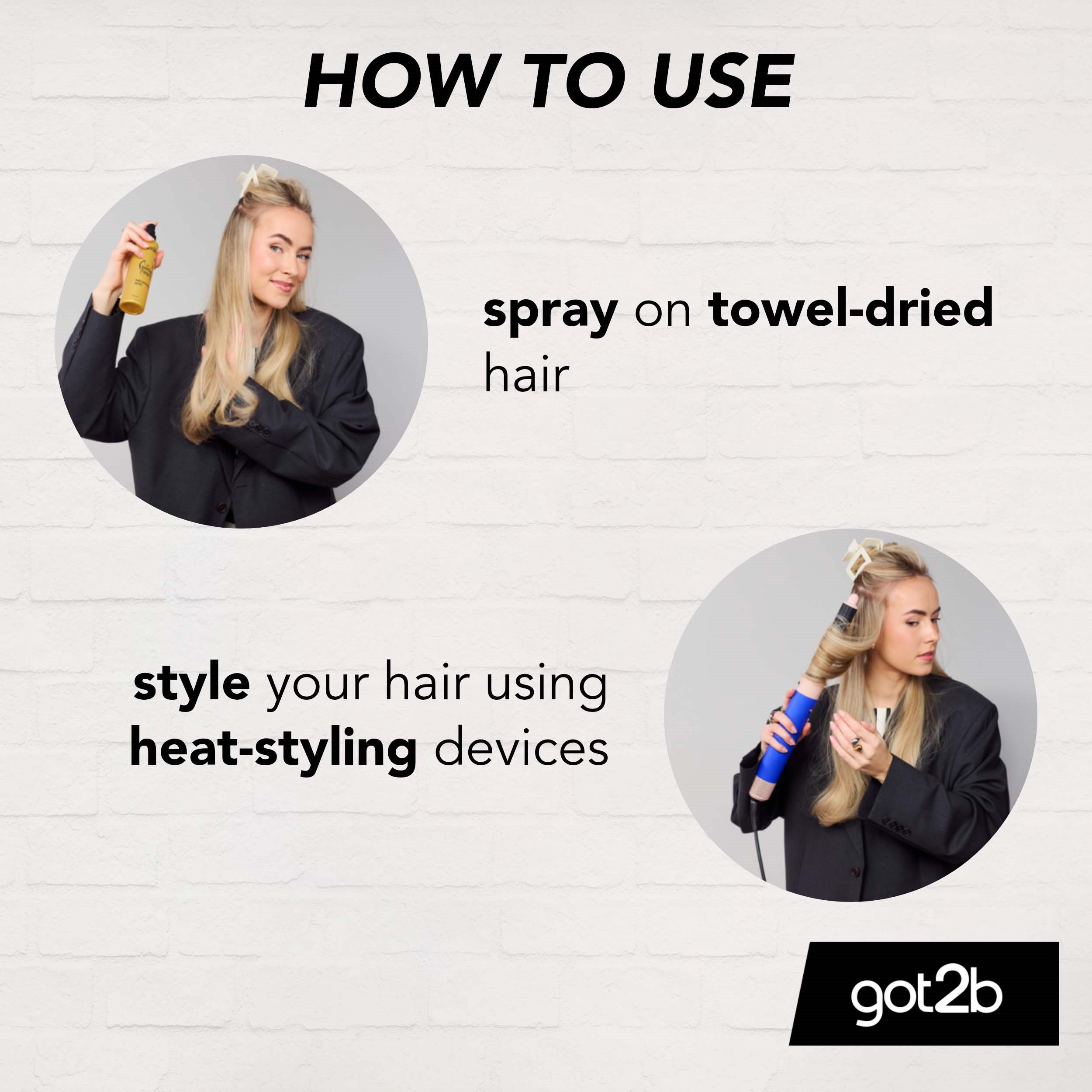 got2b Guardian Angel Heat Protection Spray 200 ml (zdjęcie 3)