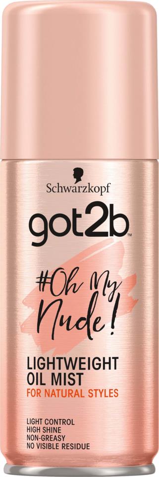 Schwarzkopf got2b #OhMyNude oil mist 100 ml