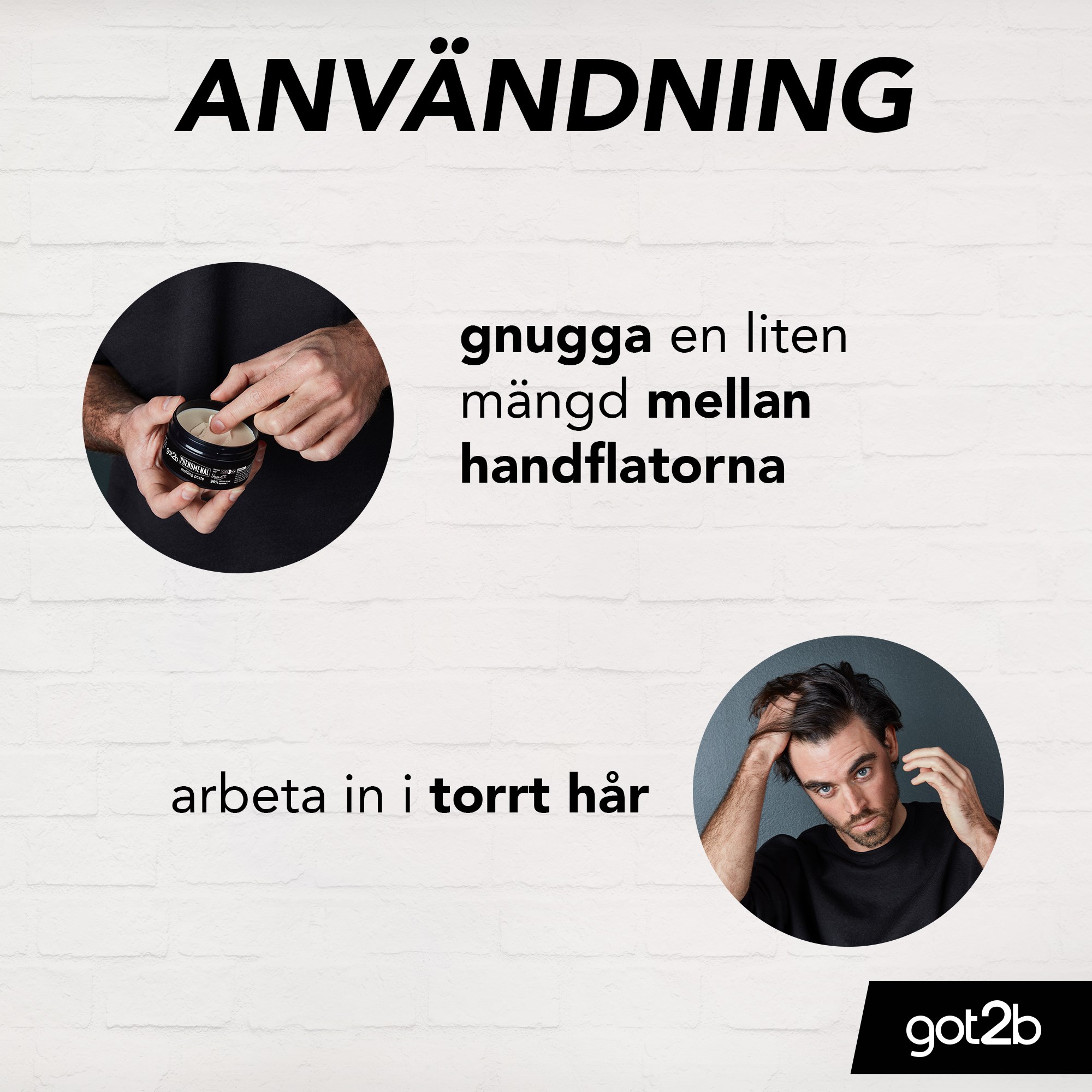 Schwarzkopf Got2b Phenomenal Molding Paste 100 ml (obrázok 3)