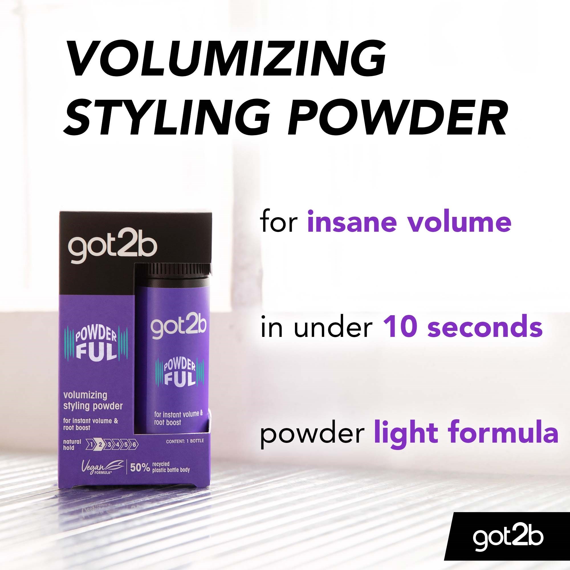 Schwarzkopf Got2b Powderful Volumizing Styling Powder 10 ml (obrázok 3)