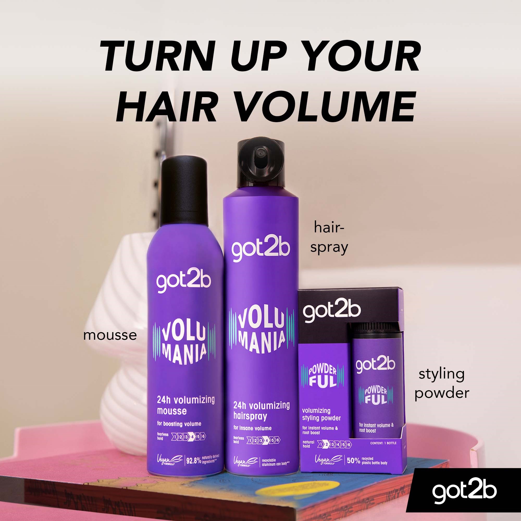 Schwarzkopf Got2b Powderful Volumizing Styling Powder 10 ml (obrázok 6)
