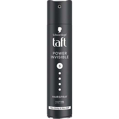 Läs mer om Schwarzkopf Taft Hairspray Power Invisible Hold Level 5 250 ml