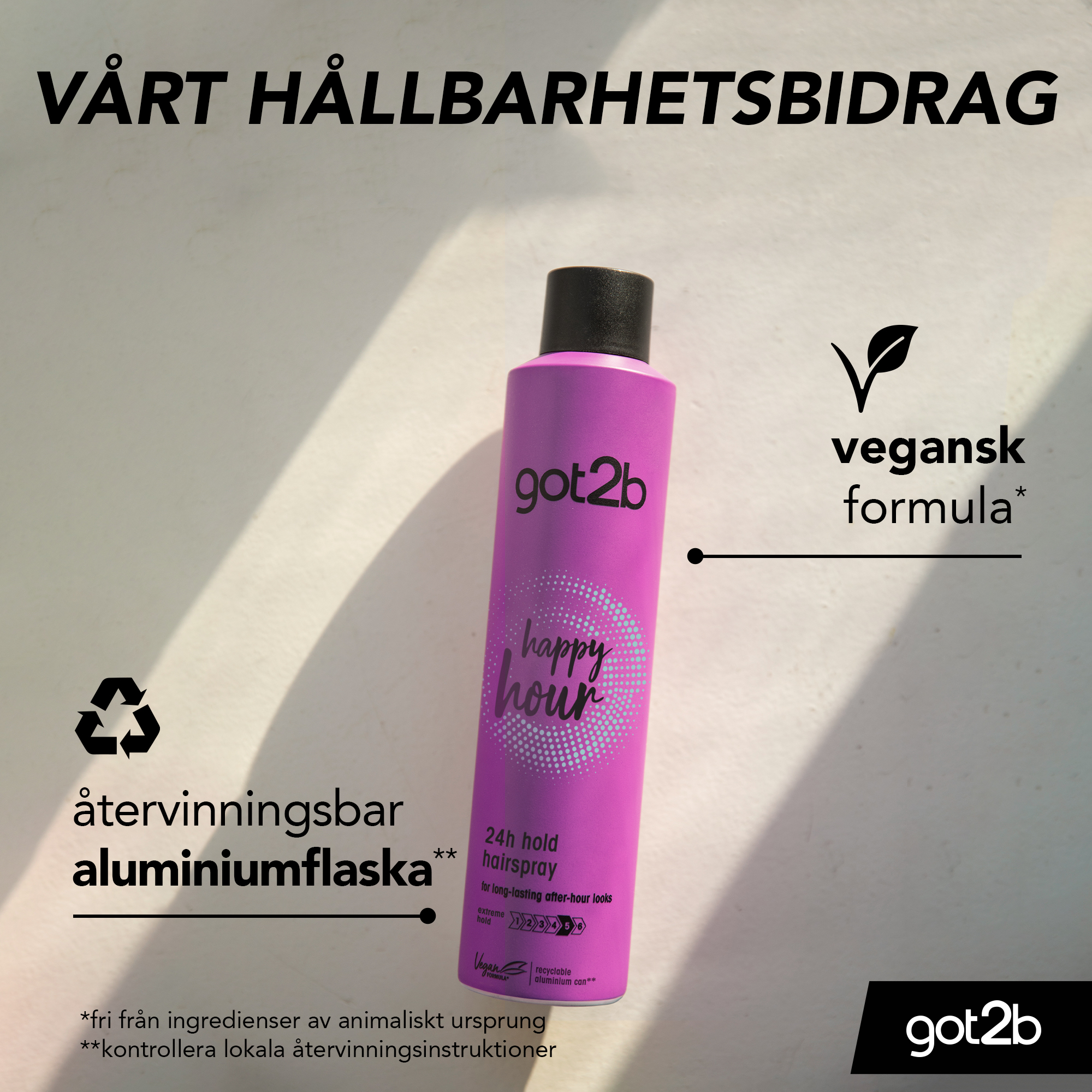 Schwarzkopf Got2b Happy Hour Hairspray - Lakier do włosów 300 ml (obrázok 7)